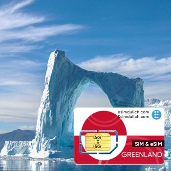 Sim Du Lịch Greenland 15 Ngày Tốc Độ Cao